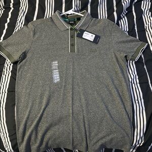 BOSS Men's Gray Polo Shirt
